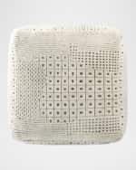 Image 4 of 4: Surya Tunisia Hand-Knotted Pouf