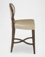 Image 3 of 5: Massoud Tori 24" Counter Stool