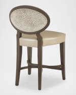 Image 4 of 5: Massoud Tori 24" Counter Stool