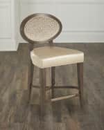Image 1 of 5: Massoud Tori 24" Counter Stool