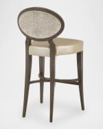 Image 4 of 6: Massoud Tori 30" Bar Stool