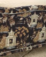 Image 6 of 7: Massoud Kingston Wingback Queen Bed