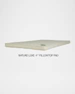 Image 2 of 2: Royal-Pedic Nature Luxe 4" Double Sided Pillowtop Pad