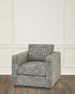 Image 2 of 2: Massoud Otero Swivel Chair