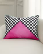 Image 2 of 2: Christian Lacroix Fleurs Jumelles Decorative Pillow, 18" x 24"