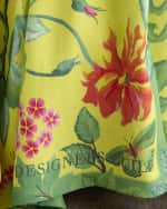 Image 3 of 4: Designers Guild Eleonora Linen Throw, 51" x 71"