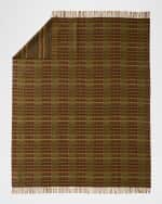Image 2 of 3: Designers Guild Talbot Merino Wool Throw, 55" x 73"