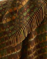 Image 3 of 3: Designers Guild Talbot Merino Wool Throw, 55" x 73"