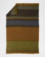 Image 2 of 4: Designers Guild Mikome Mohair/Wool Throw, 51" x 75"