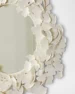 Image 3 of 4: Neiman Marcus Ginkgo Coco Shell Mirror