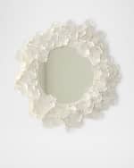 Image 1 of 4: Neiman Marcus Ginkgo Coco Shell Mirror