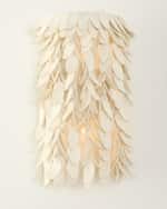 Image 3 of 7: Neiman Marcus Coco Petal 2-Light Sconce