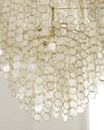 Image 5 of 5: Neiman Marcus Alexandra 36" 4-Light Medium Chandelier