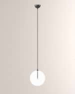 Image 5 of 5: Four Hands Schwung Collection Glass Globe Large Pendant Light