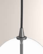 Image 3 of 5: Four Hands Schwung Collection Glass Globe Small Pendant Light