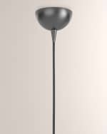 Image 4 of 5: Four Hands Schwung Collection Glass Globe Small Pendant Light