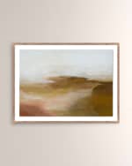 Image 1 of 2: Four Hands "Golden" Framed Giclee by Lauren Fuhr