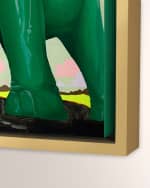 Image 2 of 2: Four Hands "Jade Elephants" Framed Giclee by Sarah Edwards