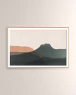 Image 1 of 2: Four Hands "Landscape 1" Framed Giclee by Kelly Colchin