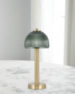 Image 1 of 2: Couture Lamps Glass Rechargeable 16.5" Table Lamp