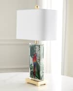 Image 2 of 5: Couture Lamps Birds of Paradise 25" Table Lamp