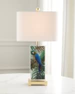 Image 3 of 5: Couture Lamps Birds of Paradise 25" Table Lamp
