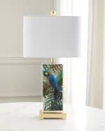 Image 1 of 5: Couture Lamps Birds of Paradise 25" Table Lamp