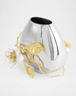 Image 5 of 6: Michael Aram Gardenia Medium Vase