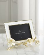 Image 1 of 5: Michael Aram Gardenia Easel Picture Frame, 5" x 7"