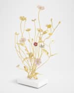 Image 2 of 5: Michael Aram Wildflowers Tabletop Sculpture