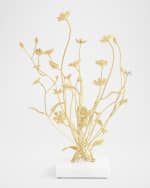Image 3 of 5: Michael Aram Wildflowers Tabletop Sculpture