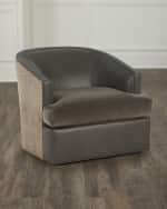Image 1 of 6: Massoud Carter Swivel Chair