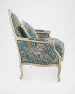 Image 4 of 8: Massoud Finch Bergere Chair