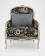 Image 2 of 6: Massoud Avery Bergere Chair