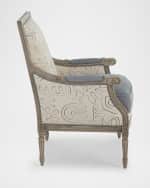 Image 3 of 6: Massoud Cameron Bergere Chair
