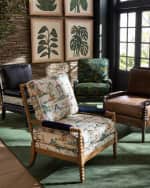 Image 2 of 7: Massoud Evelyn Spindle Chair