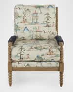 Image 3 of 7: Massoud Evelyn Spindle Chair