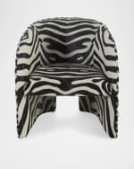 Image 2 of 6: Massoud Kai Hair on Hide Chair