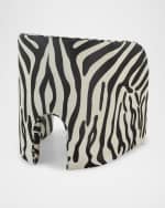 Image 4 of 6: Massoud Kai Hair on Hide Chair