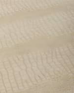 Image 4 of 5: Massoud Jacque Leather Ottoman
