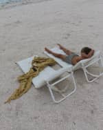 Image 5 of 6: SUNNYLiFE Reclining Beach Chair