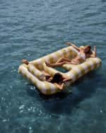 Image 1 of 6: SUNNYLiFE Luxe Twin Inflatable Hammock Float
