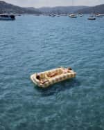 Image 5 of 6: SUNNYLiFE Luxe Twin Inflatable Hammock Float