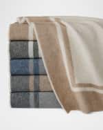 Image 2 of 2: Sferra Viletta Cashmere-Blend Throw, 51" x 77"