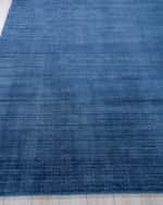 Image 2 of 7: Exquisite Rugs Martelli Modern Hand-Loomed Navy Rug, 8' x 10'