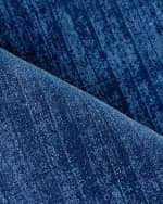 Image 4 of 7: Exquisite Rugs Martelli Modern Hand-Loomed Navy Rug, 8' x 10'