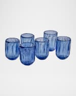 Image 1 of 3: Jan Barboglio Pequenas Acanaladas Votives, Set of 6
