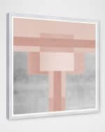 Image 2 of 2: Wendover Art Group "Silver Maze 3" Framed Giclee