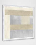 Image 2 of 2: Wendover Art Group "Silver Maze 1" Framed Giclee