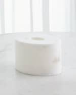 Image 3 of 3: Global Views Oval Amenities Set & Tissue Box Cover